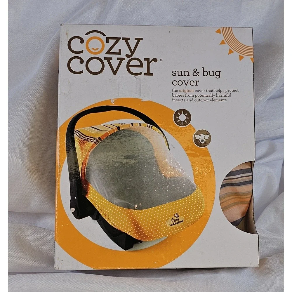Cozy Cover Sun & Bug Cover Infant Carrier‎ Cover Spring Or Summer